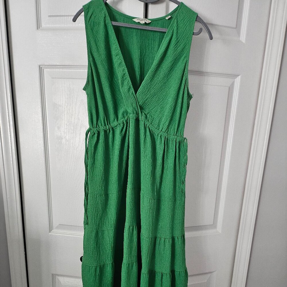 Max Studio Green Sun Dress